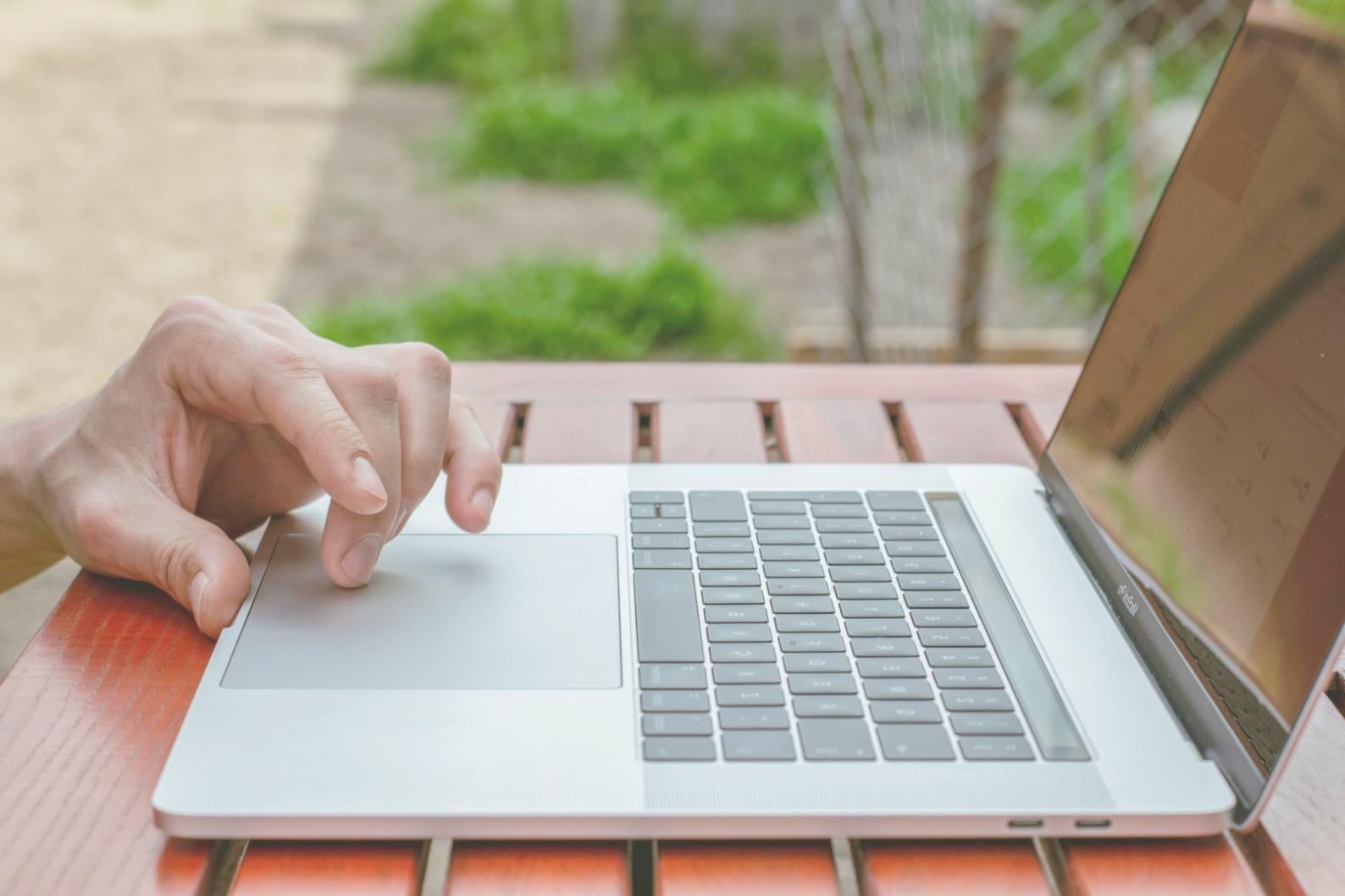 Financial dashboard showing budget tracking system interface